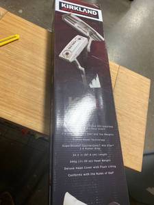 lot 29659 image: Kirkland Signature KS1 Golf Putter with Super Stroke 2.0 Putter Grip - BRAND NEW