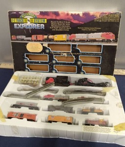 lot 109 image: E-Z Track Explorer Train Set