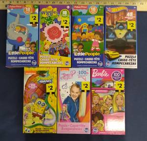 lot 115 image: Assorted Childrens Puzzles Lot #5