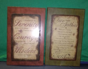 lot 129 image: Prayer Wall Dcor