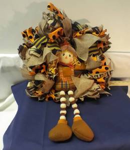 lot 167 image: Beautiful Fall Wreath Lot #2