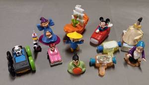 lot 16 image: McDonalds Disney Collectables, (12 of 12 Pieces Shown-Duplicates)