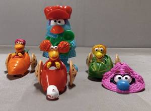 lot 21 image: McDonalds, Jim Hensen Collectables, (5 of 6 Pieces Shown-Duplicates