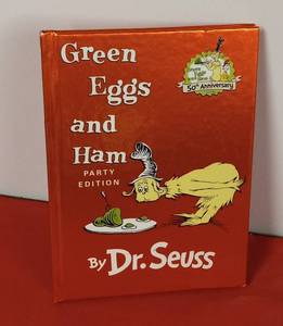 lot 49 image: 50th Anniversary Dr. Seuss- Green Eggs and Ham, 1988