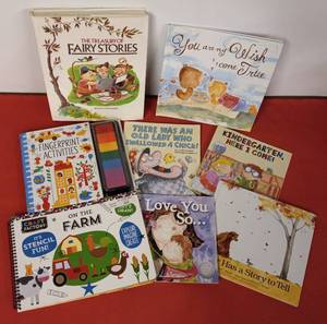 lot 58 image: Misc Childrens Books, Including Fun Activities