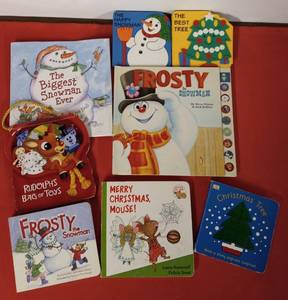 lot 59 image: Multiple Childrens Christmas Books, Including One That Helps to Tell the Story, (Works)