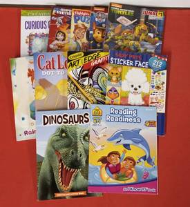 lot 62 image: Multiple Childrens Activity Books