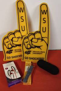 lot 67 image: WSU Fan Fingers and Misc. Personables