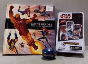 lot 213 image: Superhero Collectables (Missing some Dominoes)