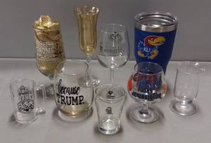 lot 216 image: Misc. Wine Glasses