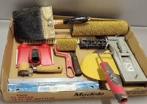 lot 235 image: Misc. Painting tools