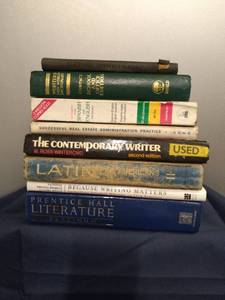 lot 256 image: Assorted Books Lot #1 including Literature and Latin
