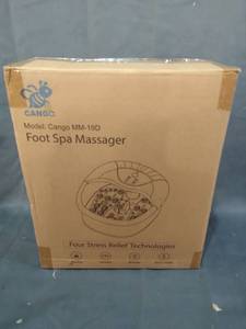 lot 25003 image: FOOT SPA BATH MASSAGER
