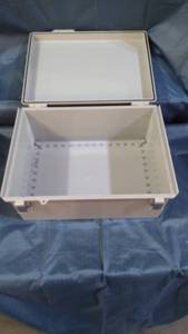 lot 25033 image: PLASTIC ENCLOSED BOX FOR ELECTRICAL TRANSFORMER