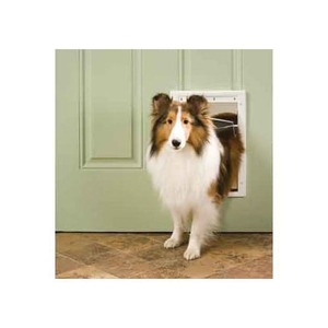 lot 25037 image: PetSafe Plastic Pet Door Medium