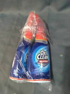 lot 25080 image: OXI CLEAN MAX FORCE LAUNDRY Stain removal (2BOTTLE)