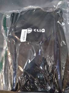 lot 25086 image: CLIQ SMALL BAG, -BLACK