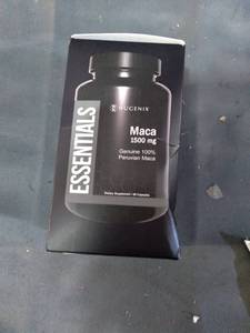 lot 25096 image: Nugenix Essentials Maca Extract Capsules - 1500mg Genuine  Peruvian Maca 0321