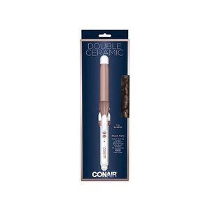 lot 25126 image: Conair Double Ceramic Curling Iron, 1, Rose Gold