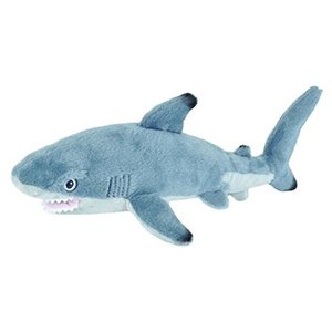 lot 25133 image: Wild Republic Black Tipped Shark Plush, Stuffed Animal, Plush Toy Gifts for Kids, Cuddlekins 13 Inches