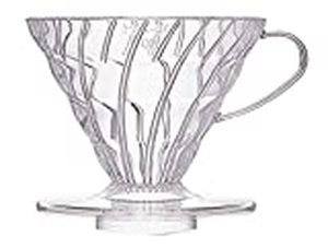 lot 25138 image: Hario VD-02T V60 02 Coffee Dripper, Clear