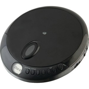 lot 25152 image: GPX Portable CD Player, PC301B, Black