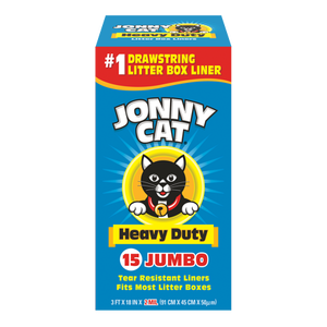 lot 25154 image: Jonny Cat Heavy Duty Drawstring Cat Litter Box Liners