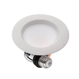 lot 25176 image: Commercial Electric 4 in. Color Temperature Selectable Integrated LED Recessed Trim