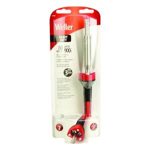 lot 25204 image: Weller 12 in. Corded Soldering Iron Kit 80 watts Orange 1 pk