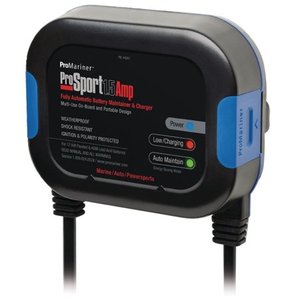 lot 25276 image: ProMariner 44001 Prosport 1.5 Amp 12V Marine Battery Maintainer & Charger