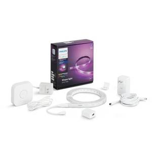 lot 25294 image: Philips - Hue White and Color Ambiance Lightstrip Plus 2M Starter Kit