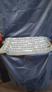 lot 25298 image: 40L� 32W COTTON KNIT FISH BLANKET  ITEM # DF4502)