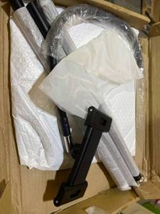 lot 25061 image: Klsniur Tablet Floor Stand, Height Adjustable Gooseneck iPad Stand Holder 360°Flexible Cell Phone Holder Compatible with iPad Mini Air Pro 12.911, Galaxy Tab, Kindle, Cell Phones (4.5-13)