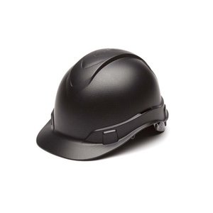 lot 25246 image: Ridgeline Cap Style Hard Hat, 4 Point Ratchet Suspension, Black Graphite Pattern