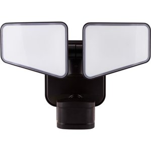 lot 35417 image: GE Enbrighten Motion LED Security & Accent Light, 2-Head, Selectable Light Output, Bronze, 40768