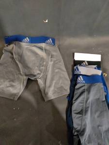 lot 35438 image: 4 PACK ADIDAS BOYS UNDERWEAR SIZE SMALL