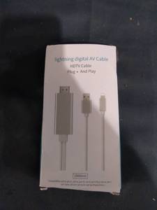 lot 35451 image: 1080p Hdtv Adapter Cable Hdmi Male To Usb Male And Female 1m Hdmi Hd Video