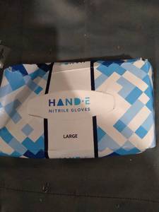 lot 35468 image: LARGE HAND NITRILE GLOVES