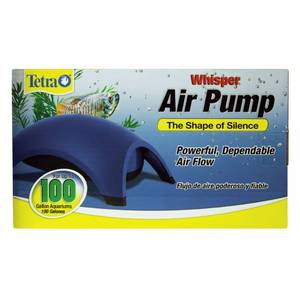 lot 35490 image: Tetra Whisper Air Pump 60 To 100 Gallons, for Aquariums, Powerful Airflow, Non-UL Listed