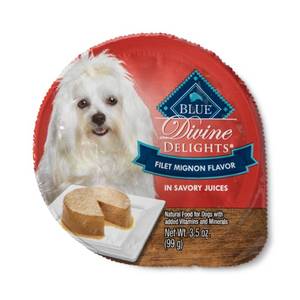 lot 35582 image: Blue Buffalo Divine Delights Filet Mignon Pate Wet Dog Food