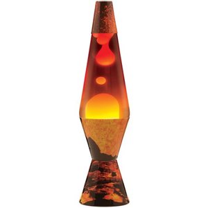 lot 35608 image: Lava the Original 14.5-Inch Colormax Lamp with Volcano Decal Base