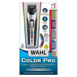lot 35647 image: Wahl Color Pro CordCordless Rechargeable Trimmer - 9891-100