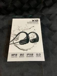 lot 35652 image: X12 - IPX8 Waterproof In-Ear Ear Buds