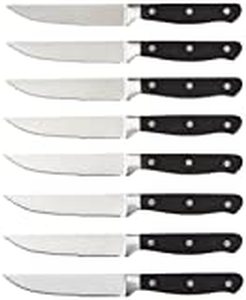 lot 35655 image: AmazonBasics Premium 8-Piece Steak Knife Set