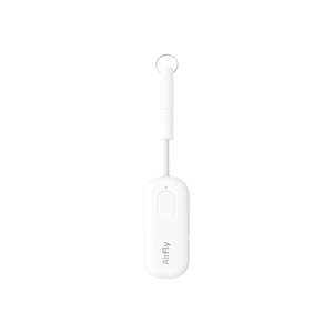 lot 35658 image: Twelve South - AirFly Pro Portable Bluetooth Audio Receiver - White
