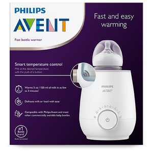 lot 35755 image: Philips AVENT Fast Baby Bottle Warmer with Smart Temperature Control and Automatic Shut-Off SCF35800