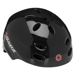 lot 35783 image: Razor V17 Multi-Sport Youth Helmet, Glossy Black