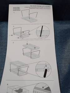 lot 36007 image: TWO LEVEL STORAGE WITH DIVIDER