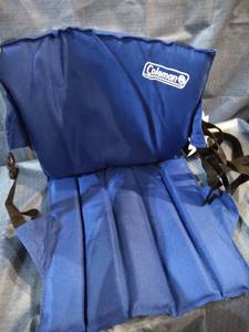 lot 36013 image: BLUE COLEMAN STADIUM CHAIR