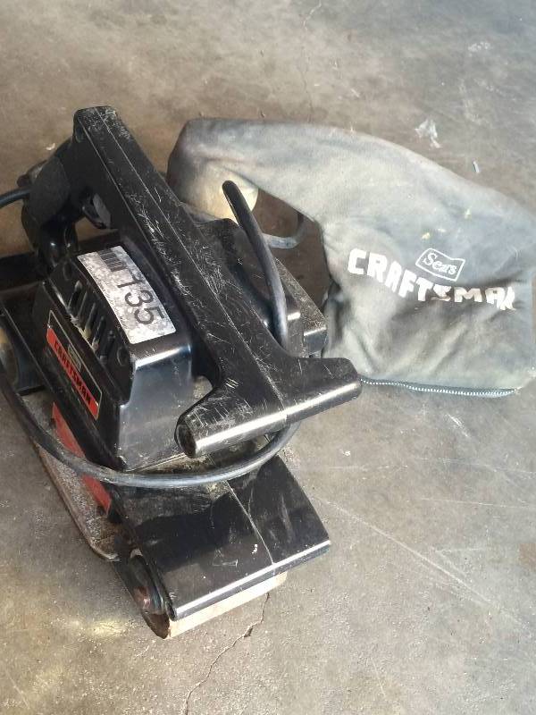 lot 2004 image: CRAFTSMAN BELT SANDER